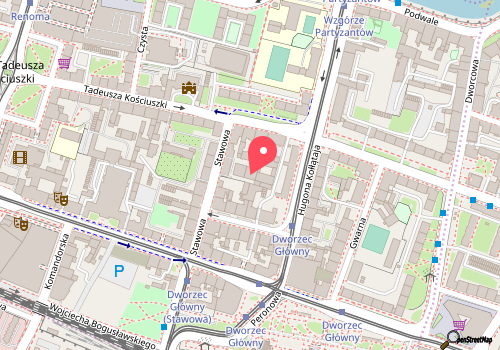 mapa lokalizacji Aparthotel Bike Up