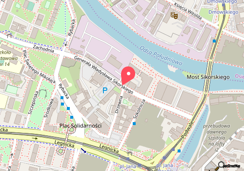 mapa lokalizacji MoHo Modern Hostel