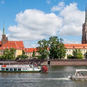 Para młodych łodzian - podróżników: Wrocław jest piękny