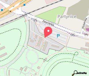 mapa lokalizacji Wrocław Horse Racing Track Partynice