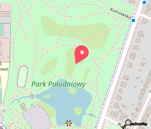 mapa lokalizacji Parque Poludniowy
