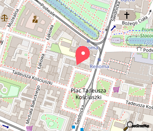 mapa lokalizacji Kartell Flagstore Wrocław