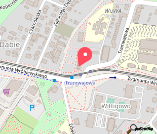 mapa lokalizacji Punkt informacji turystycznej i kawiarnia – Info WuWA café