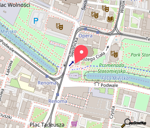 mapa lokalizacji Cafe Borówka