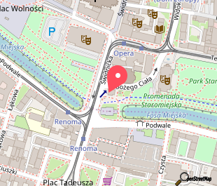 mapa lokalizacji Cafe Borówka