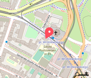 mapa lokalizacji Vanilla Hostel Wrocław