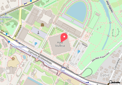 mapa lokalizacji wydarzenia Koncert: Taco Hemingway we Wrocławiu