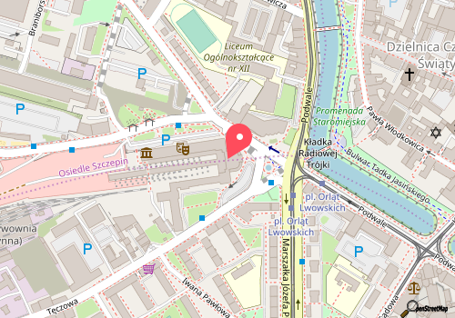 mapa lokalizacji wydarzenia Ożenić się nie mogę – Teatr Polski we Wrocławiu