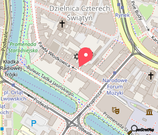 mapa lokalizacji Klub-Café Mleczarnia