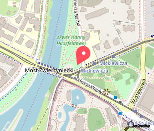 mapa lokalizacji Green Hostel Wrocław