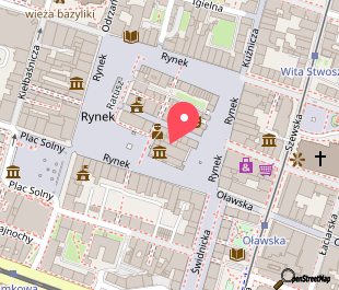 mapa lokalizacji Old Town Hall in Wrocław