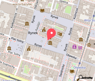 mapa lokalizacji wydarzenia Celebrated Wrocław Residents' Gallery