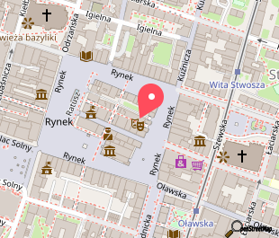 mapa lokalizacji Klub PROZA