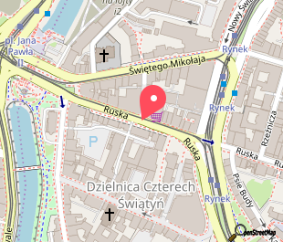 mapa lokalizacji Pub & klub Niebo Cafe