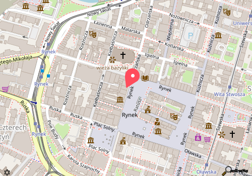 mapa lokalizacji Restaurante Pod Gryfami