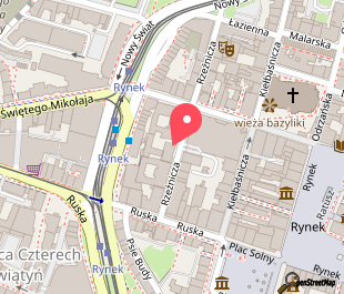mapa lokalizacji wydarzenia Andrzejki w Coctail Bar Max