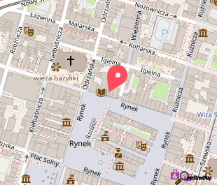 mapa lokalizacji Literatka Pub & Cafe