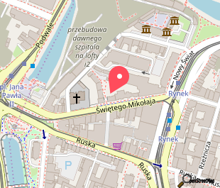 mapa lokalizacji Zegar Kluskowy