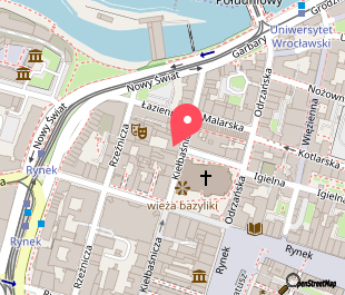 mapa lokalizacji Academus Cafe/Pub & Guest House