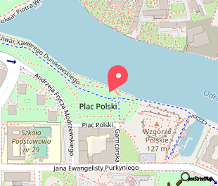 mapa lokalizacji Wratislavia Floating Restaurant