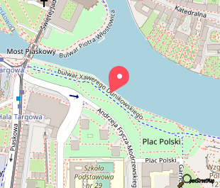 mapa lokalizacji Xawery Dunikowski Boulevard