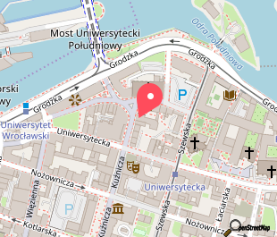 mapa lokalizacji Muzeum Człowieka