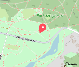 mapa lokalizacji Park Szczytnicki