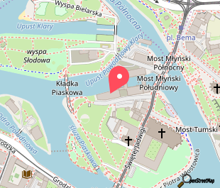 mapa lokalizacji Muzeum Iluzji Wrocław