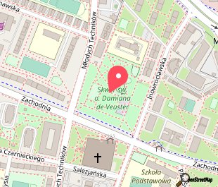 mapa lokalizacji wydarzenia Pchli Targ w Sercu Szczepina