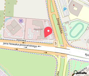 mapa lokalizacji Haston City Hotel