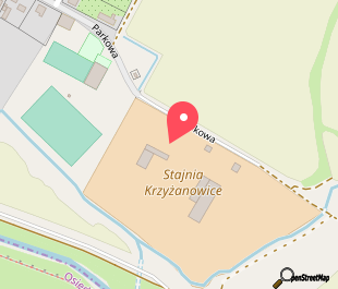 mapa lokalizacji wydarzenia Stajnia Krzyżanowice – oferta jeździecka