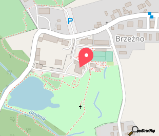 mapa lokalizacji Pałac Brzeźno SPA & Golf